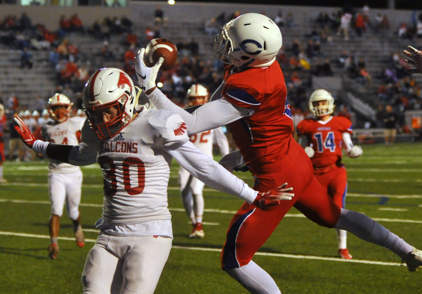Davenport West vs Davenport Central football